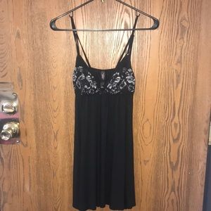 floral lace night gown